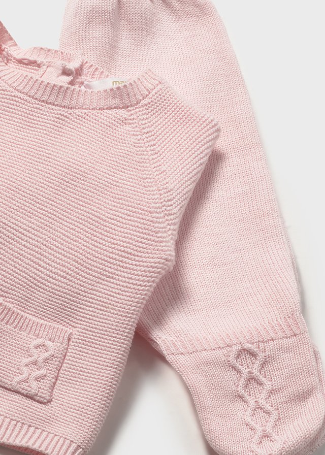 Conj. polaina y gorro tricot	2564
