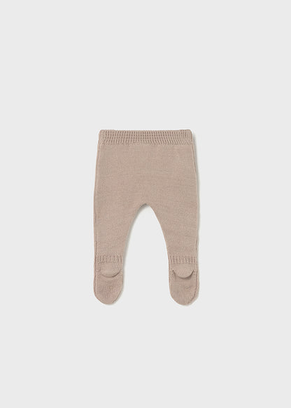 Conj. polaina 3 piezas tricot 2565