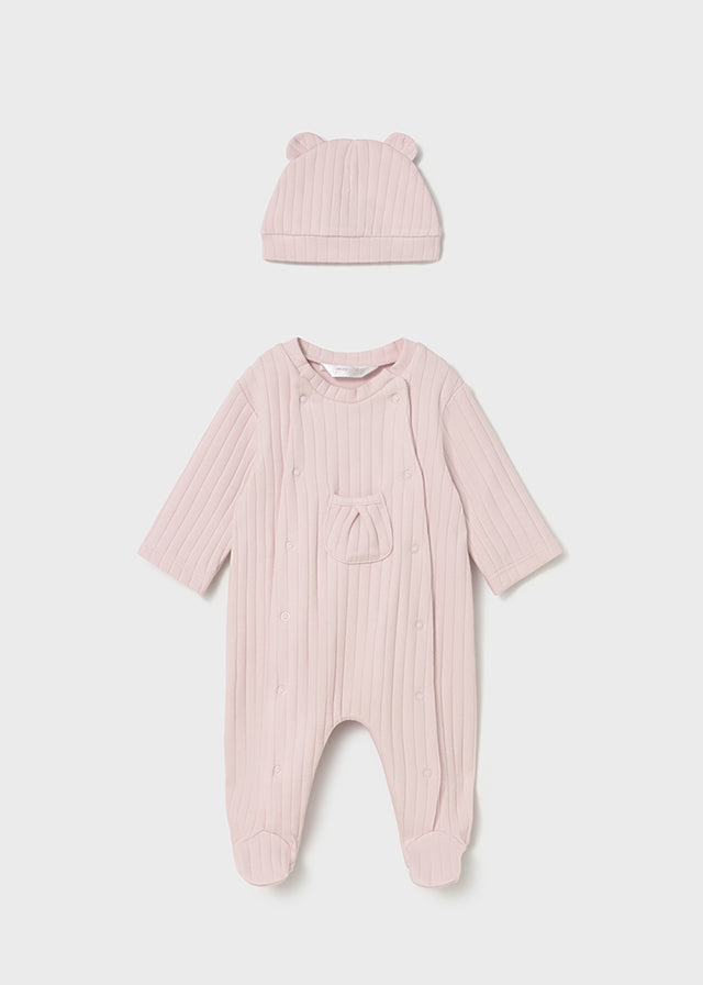 Set pelele con gorro mayoral 2705