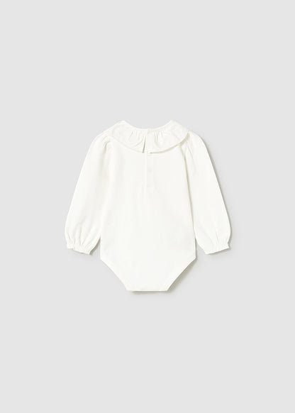 Body cuello bordado 2734