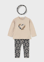 Conj. leggings con diadema mayoral 2744