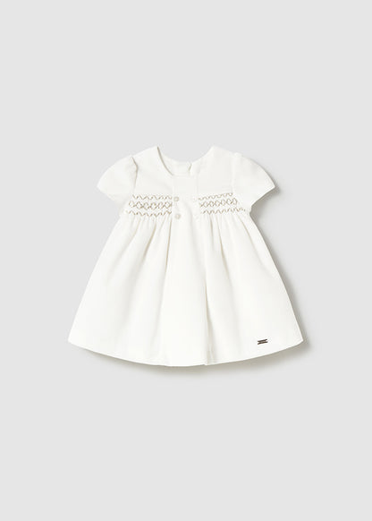 Vestido tricot y tul	2816