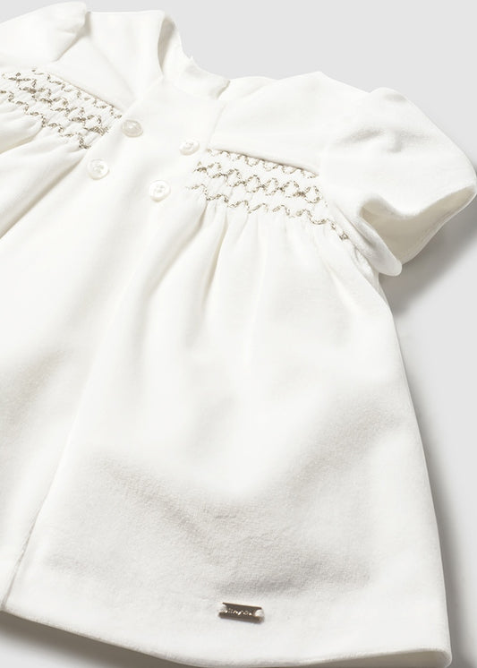 Vestido tricot y tul	2816