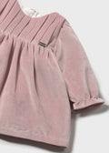 Vestido terciopelo m/l	mayoral 2819