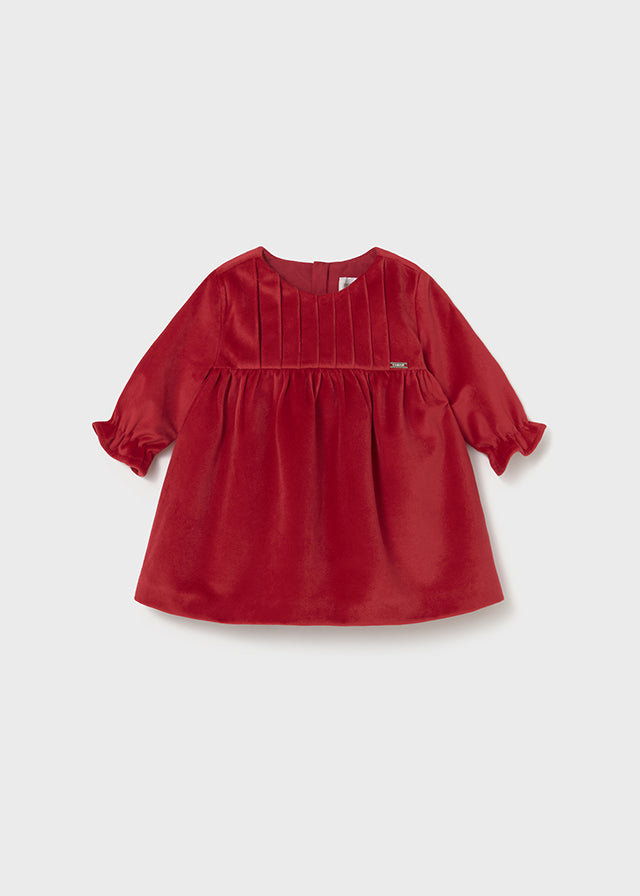 Vestido terciopelo m/l 2819