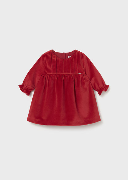 Vestido terciopelo m/l 2819