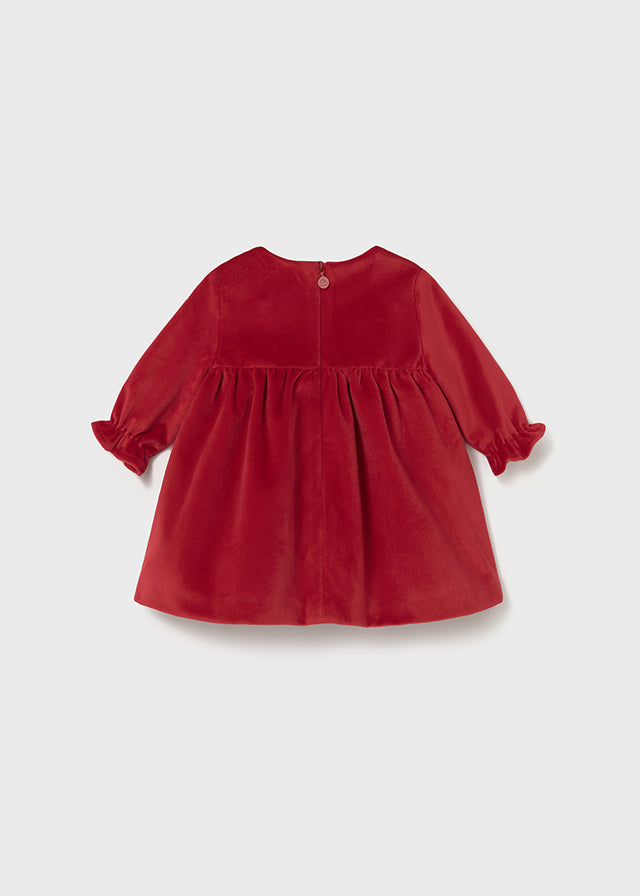 Vestido terciopelo m/l 2819