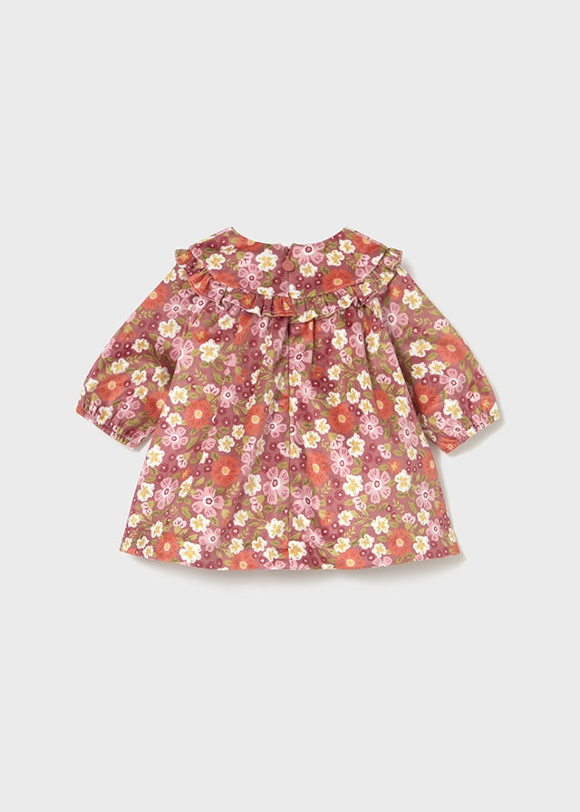 Vestido terciopelo estampado 2822