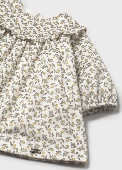 Vestido terciopelo estampado 2822