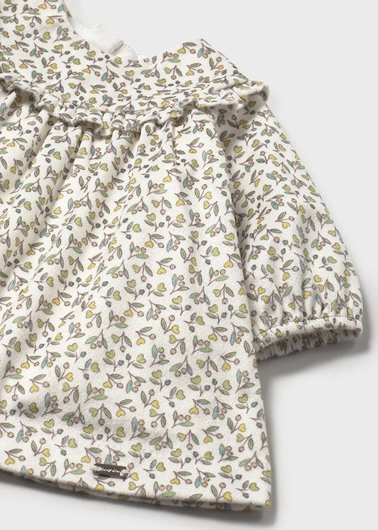 Vestido terciopelo estampado 2822