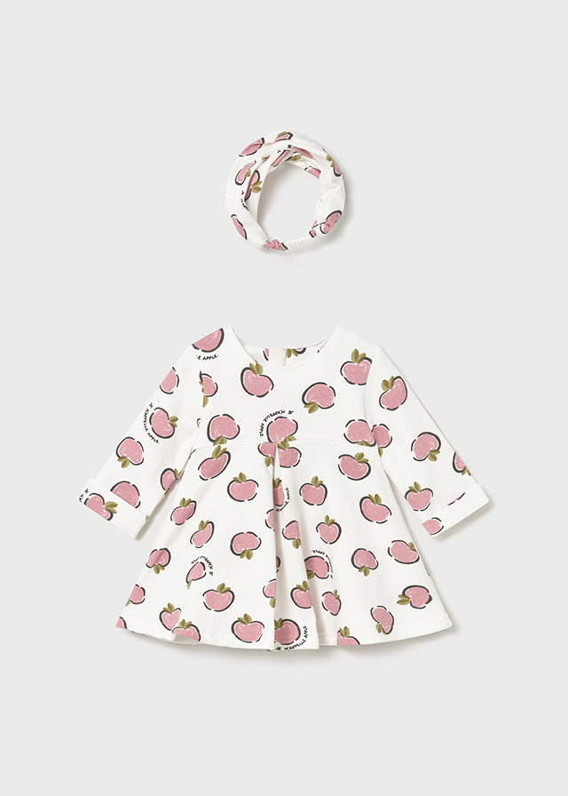 Vestido felpa estampado 2827