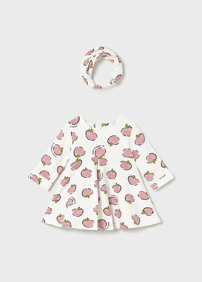 Vestido felpa estampado 2827