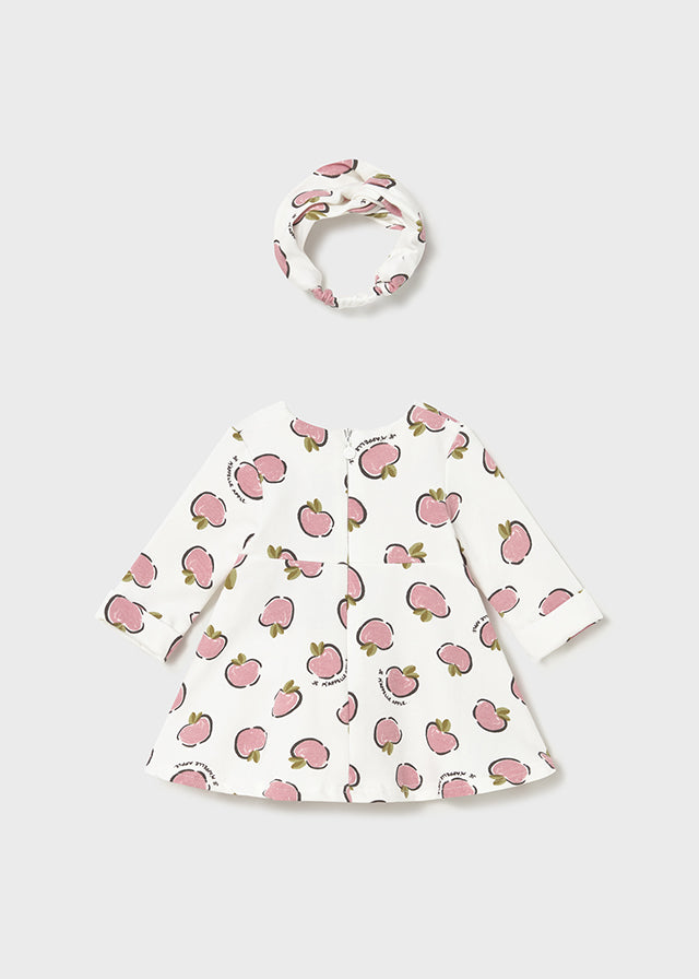 Vestido felpa estampado 2827