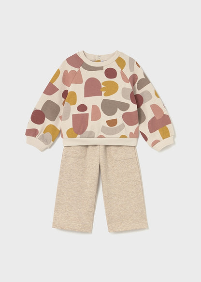 Chandal pullover estampado 2845