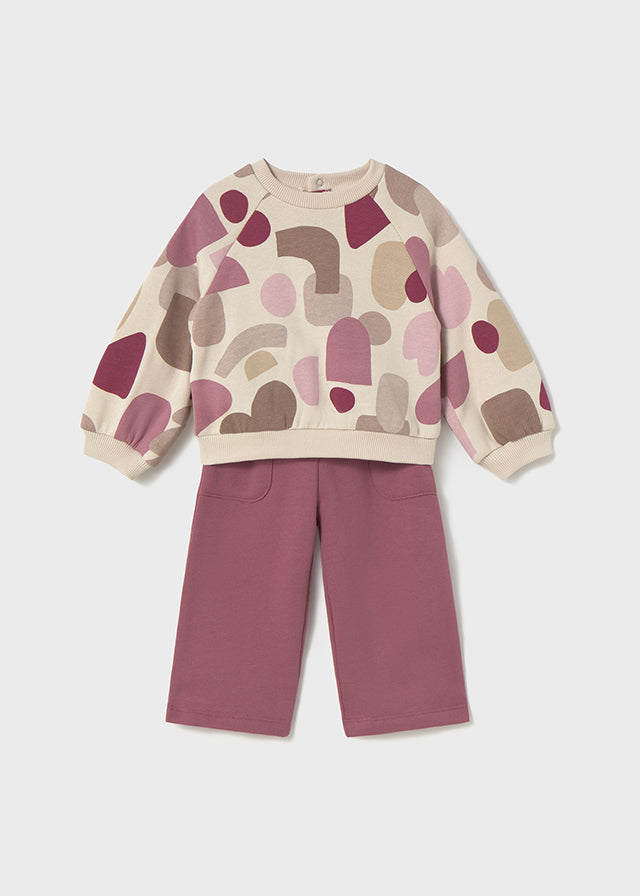 Chandal pullover estampado 2845