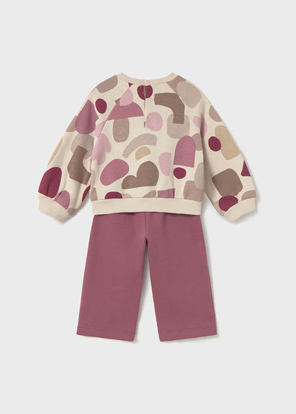 Chandal pullover estampado 2845