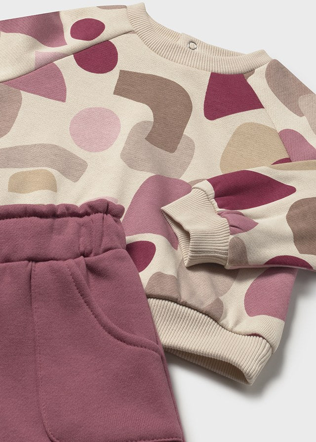 Chandal pullover estampado 2845