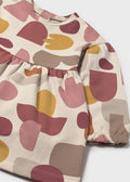 Vestido felpa estampado mayoral 2916