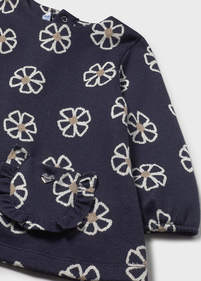 Vestido punto jacquard 2918