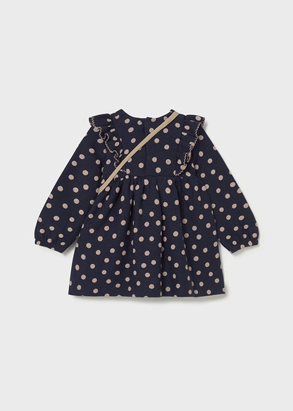 Vestido estampado con bolso 2920