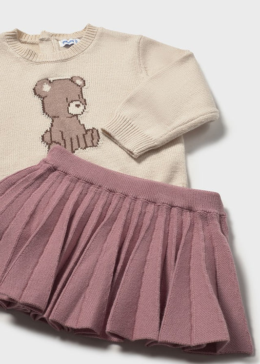 Conj. falda tricot 2925