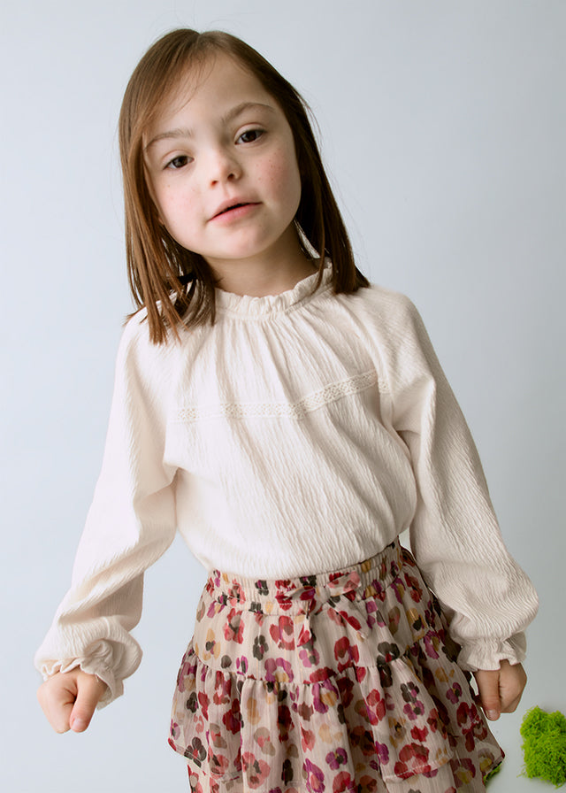 Camiseta m/l punto bambula mayoral 4003
