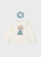 Camiseta m/l scrunchy mayoral 4006