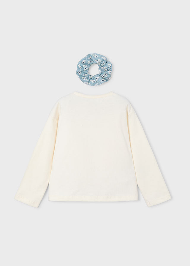 Camiseta m/l scrunchy mayoral 4006