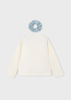 Camiseta m/l scrunchy mayoral 4006