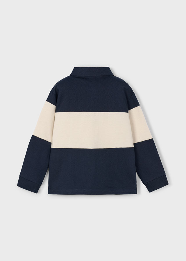 Polo m/l color block 4121