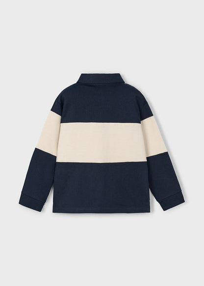 Polo m/l color block 4121