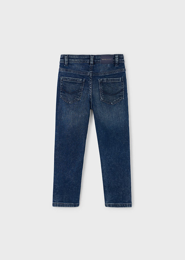 Pantalon soft denim 5b 4571