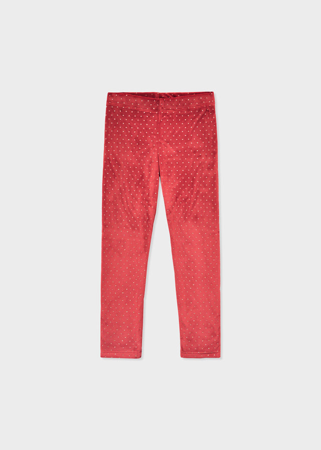 Leggings terciopelo estampado	4715
