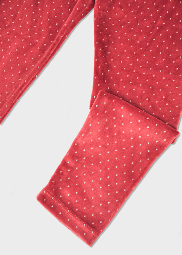 Leggings terciopelo estampado	4715