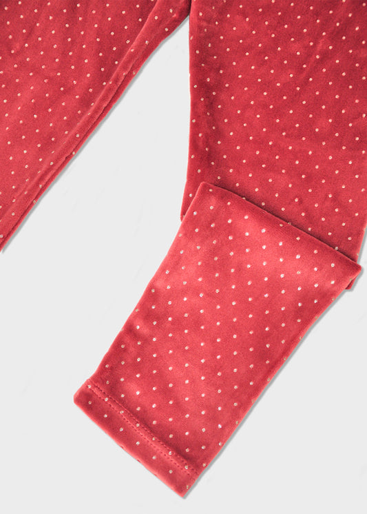 Leggings terciopelo estampado	4715