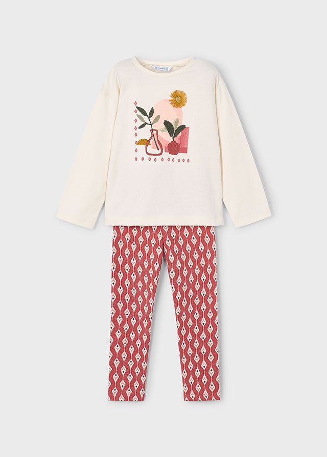Conj. leggings estampado 4719