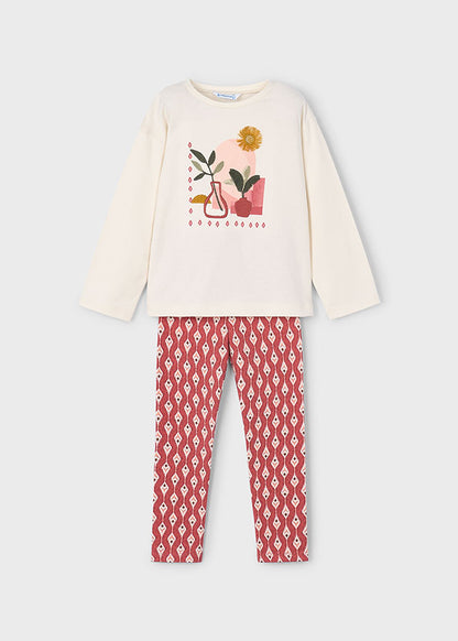 Conj. leggings estampado 4719
