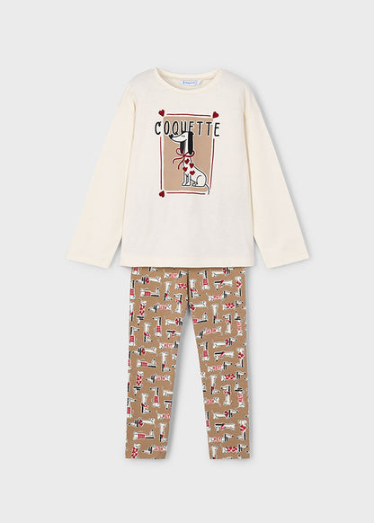 Conj. leggings estampado 4719