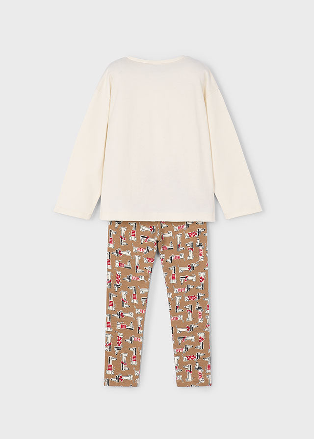 Conj. leggings estampado mayoral 4719