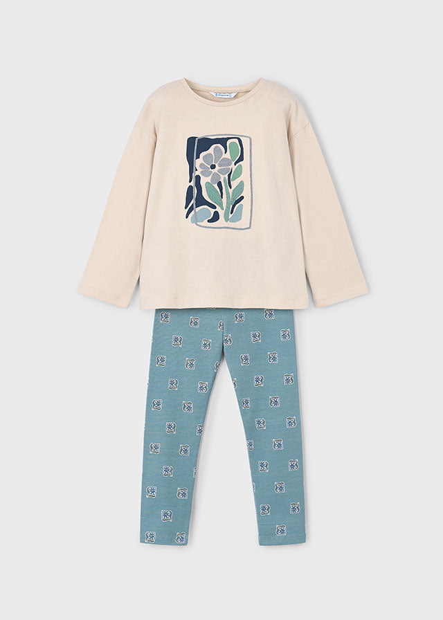Conj. leggings estampado 4719