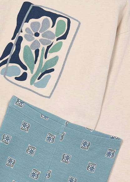 Conj. leggings estampado 4719