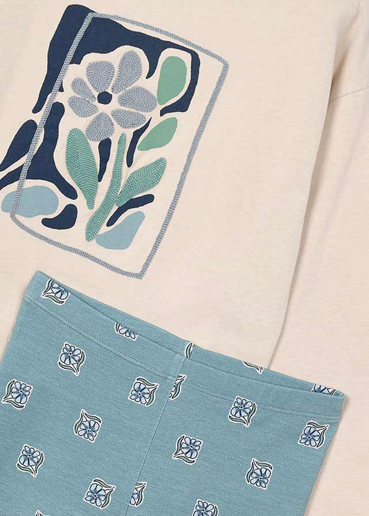 Conj. leggings estampado 4719