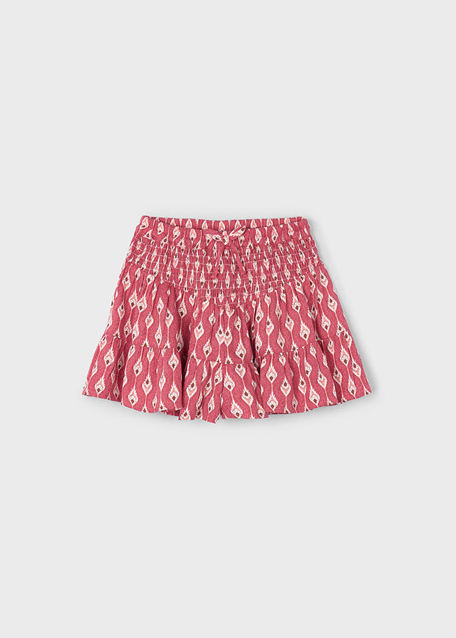Falda pantalon estampada 4907