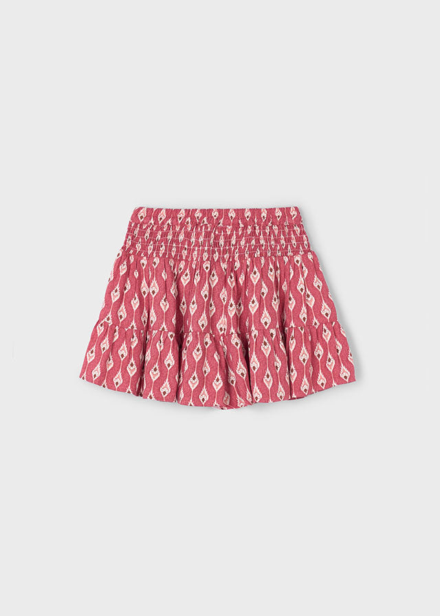 Falda pantalon estampada 4907