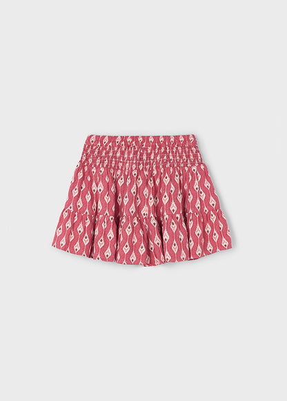 Falda pantalon estampada 4907