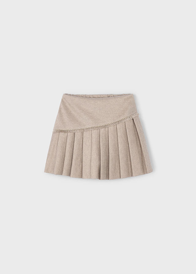 Falda pantalon punto plisada 4909