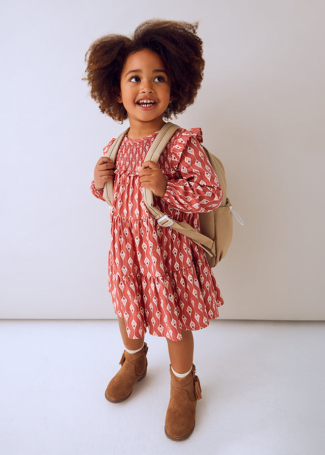 Vestido viella estampado mayoral 4912