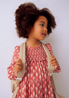Vestido viella estampado mayoral 4912