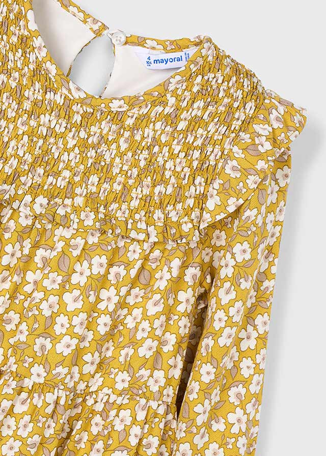 Vestido viella estampado mayoral 4912