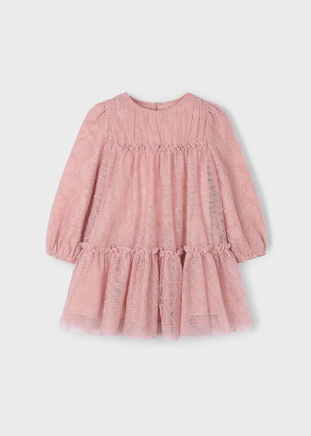 Vestido tul fantasia 4919